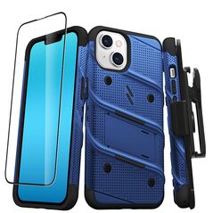 ZIZO BOLT Series Apple iPhone 14 with tempered glass (Blue) ZIZ109 888488338477