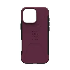 UAG Urban Armor Gear Civilian MagSafe Apple iPhone 16 Pro Max MagSafe (bordeaux) UAG1407 840283914171