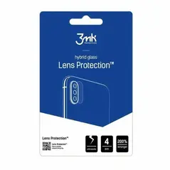 Hybrid glass for the camera lens 3MK Lens Protect Motorola Edge 50 Neo [4 PACK] 3MK6501 5903108589970