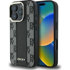 DKNY DKNY DKHMP16XPCPVSLK iPhone 16 Pro Max 6.9" czarny/black hardcase Checkered Pattern Magsafe