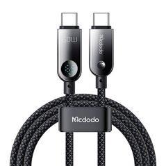 Mcdodo Mcdodo USB-C to USB-C 60W Cable CA-4780 1.2m (Black) 070350  CA-4780 έως και 12 άτοκες δόσεις 6921002647809