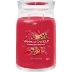 Yankee Candle Yankee Candle Signature Sparkling Cinnamon Świeca Duża 567g