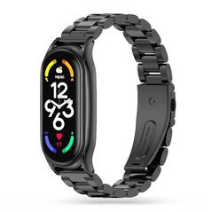 Tech-Protect Stainless bracelet for Xiaomi Mi Smart Band 7 / 7 NFC - black 9589046923494