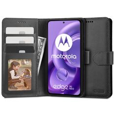 Tech-Protect Wallet case for Motorola Edge 30 Neo - black 9490713928288