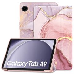 Tech-Protect SmartCase case for Samsung Galaxy Tab A9 8.7 X110 / X115 - pink marble 9319456608076