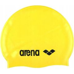 Arena Czepek Arena Classic Silicone (damska, męska| kolor żółty)