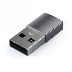 Satechi Aluminium Adapter USB-A / USB-C space gray