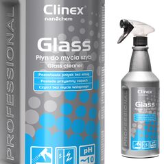 Professional liquid for cleaning glass, mirrors and streaks free glass CLINEX Glass 1L 5907513270256