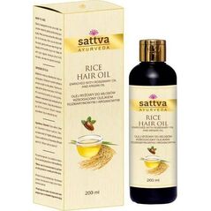 Sattva Hair Oil olej ryżowy do włosów Rice 200ml