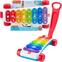 Fisher-Price Ucz się i śmiej! Duży edukacyjny ksyfolon do ciągnięcia