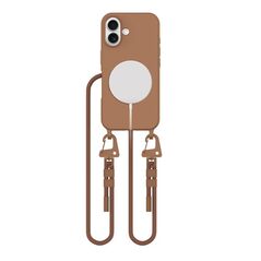 Case IPHONE 16 Tech-Protect Magnecklace MagSafe Chocolate brown 5906302311927