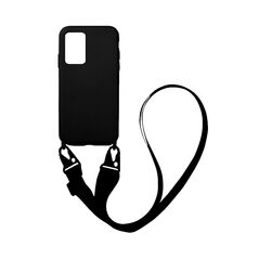 Θήκη Σιλικόνης με Strap CarryHang Sonique Xiaomi Redmi 10 / Redmi 10 2022 Μαύρο 5201101724832