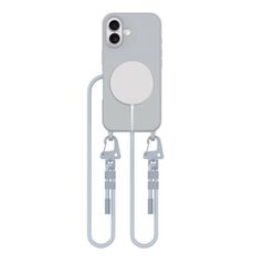 Case IPHONE 16 Tech-Protect Magnecklace MagSafe Crayon Grey 5906302370320