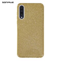 Θήκη Σιλικόνης Sonique Shiny Samsung Galaxy A50 / Galaxy A50S / Galaxy A30S Χρυσό 5201101857059