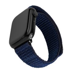 Fixed Strap for Apple Watch 1/2/3/3/4/4/5/5/5/6/6/7/8/7/8/9/10/SE/SE/SE 2/Ultra/Ultra 2 (42/44/45/46/49mm) - Fixed Nylon Sporty Strap - Dark Blue 8591680161591 έως 12 άτοκες Δόσεις