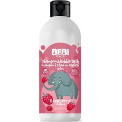 Barwa BARWA Bebi Kids Szampon i Płyn do kąpieli 2w1 - Malina 500ml 10505685 5902305005290