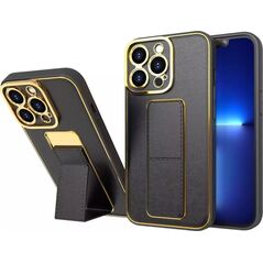 4kom.pl New Kickstand Case etui do iPhone 13 z podstawką czarny 12592349 9145576259443