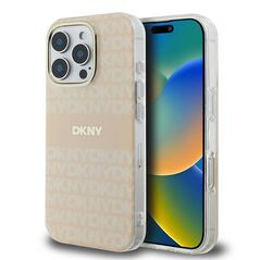 DKNY Case for iPhone 16 Pro Max - DKNY Hardcase Repeat Texture Pattern With Stripe MagSafe (DKHMP16XHRHSEP) - Pink 3666339335410 έως 12 άτοκες Δόσεις