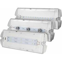 AWEX Oprawa awaryjna HELIOS IP65 ECO LED 3,2W 320lm 3m 1h jednozadaniowa PT HWM/3,2W/ESE/PT/TR - HWM/3,2W/ESE/PT/TR