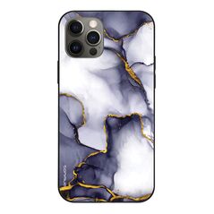 Θήκη Sonique Marble για Apple iPhone 12 / iPhone 12 Pro Μωβ Γκρι 5210312069038