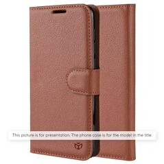 Techsuit Case for Xiaomi Redmi Note 14 Pro - Techsuit Leather Folio - Brown 5949419260979 έως 12 άτοκες Δόσεις