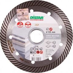 Distar Tarcza diamentowa Distar 7D GRES MASTER 125mm 1A1R - gres / ceramika