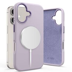 Case IPHONE 16 Tech-Protect Silicone Pure MagSafe Mauve 5906302372515