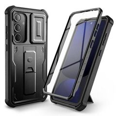 Case SAMSUNG GALAXY S24 FE Tech-Protect Kevlar Cam+ black 5906302371631