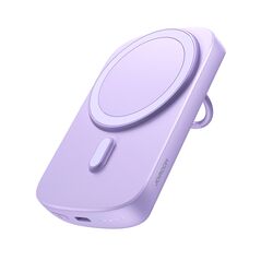 Wireless powerbank 6000mAh Joyroom JR-W030 20W MagSafe with ring and stand - purple 6956116725365