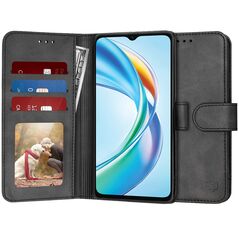 Techsuit Case for Honor X5b - Techsuit Diary Book - Black 5949419263345 έως 12 άτοκες Δόσεις