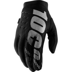 100% Rękawiczki 100% BRISKER Women's Glove black grey roz. L (długość dłoni 181-187 mm) (NEW)