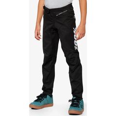 100% Spodnie juniorskie 100% R-CORE Youth Pants black roz. 24 (EUR 38) (NEW 2022)