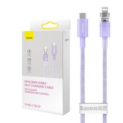 Baseus Explorer Series USB-C/Lightning Cable 1m 20W (purple)