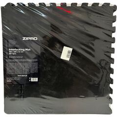 Zipro ZIPRO ZIPRO FOAM INTERLOCKING MAT 12MM ΣΕΤ 4 ΤΕΜ ΜΑΥΡΟ 13148609 5902659844705