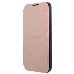 Original Case SAMSUNG GALAXY S22+ PLUS Guess Book Saffiano Stripes (GUBKS22MPSASBPI) pink 3666339042875