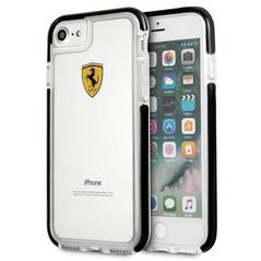 Original Case IPHONE SE 2022 / SE 2020 / 7 / 8 Ferrari Hardcase Shockproof (FEGLHCP7BK) transparent 3700740388457