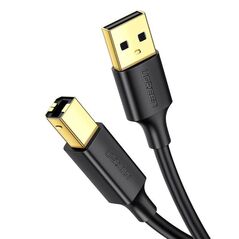 UGREEN US135 USB 2.0 A-B printer cable, gold plated, 5m (black) 6957303813520