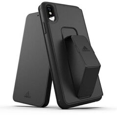 Original Case IPHONE XS MAX Adidas SP Folio Grip Case black 8718846064194