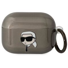 Original Case APPLE AIRPODS PRO Karl Lagerfeld Karl`s Head (KLAPHNIKTCK) black 3666339088026