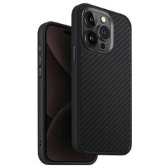 Case APPLE IPHONE 15 PRO MAX UNIQ Keva Magclick Charging black 8886463685860