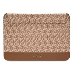 Original Case LAPTOP 16" Guess Sleeve GCube Stripes (GUCS16HGCFSEW) brown 3666339112370