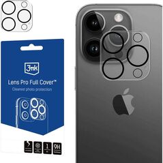 Tempered Glass for Camera IPHONE 12 PRO 3MK Lens Protection Pro Full Cover 5903108527828