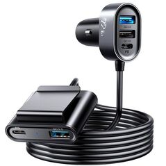 Joyroom JR-CL05 5-port USB Car Charger 72W Black