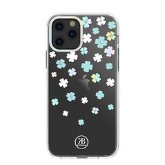 Kingxbar Lucky Swarovski Apple iPhone 12 mini clear (Clover)