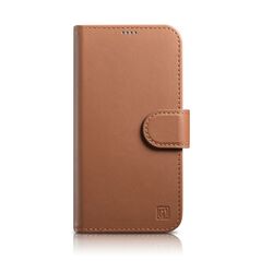 iCarer Wallet Anti-RFID 2in1 Apple iPhone 14 Pro Max brown