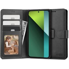 Case XIAOMI REDMI NOTE 13 PRO 5G / POCO X6 5G Tech-Protect Wallet black 5906302300082