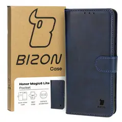 Bizon Case Pocket Honor Magic6 Lite navy blue