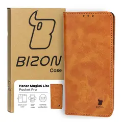 Bizon Case Pocket Pro Honor Magic6 Lite brown