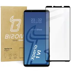 Bizon Glass Edge 2 Sony Xperia 1 VI black