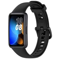 Bizon Strap Watch Silicone Huawei Band 9 / Band 8 black